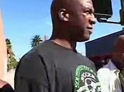 African Babe Sucks Black Cock in Interracial Oral