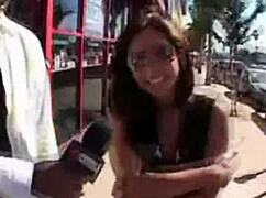 African Babe Sucks Black Cock in Interracial Oral