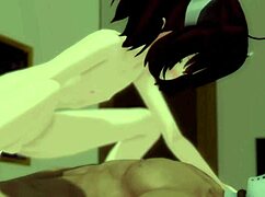 the priestess embarks on a rigorous training journey in an animated world