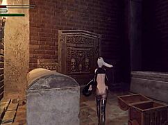 Asian Girl With Shaved Pussy Gets Cumshot In Dungeon