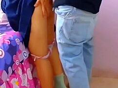 I love how these latina teens suck my cock