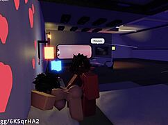 Demon Interacts With Hot Fan On Roblox