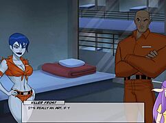 Babe With Huge Boobs And Ass Strokes Monster Cock In Anime Solo Scene! Intense!