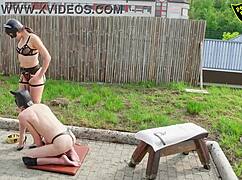 first time outdoor petplay