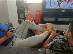 Just banging my friend's girlfriend while he's asleep