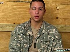 Watch this young twink's first time in gay porn, he's so small and eager