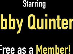 The busty gabby quinteros fucks herself by using her biggest dildo with huge toys