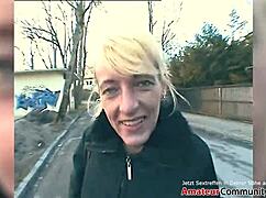 weird milf goes wild with piss and squirt action 😜