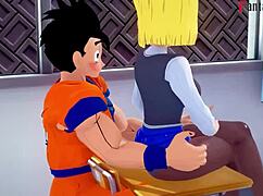 dragon ball zex 2 android 18 fucks in bikini with android 21... watch the trailer on sheer or ptrn fantasyking3