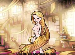 i can’t get enough of rapuzel ruta angel in this hentai game!