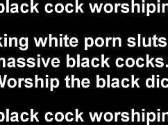 his big black cock goes so deep inside me, it's unreal