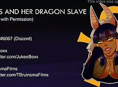 Anubis Dominates Dragon in Furry Anal ASMR Instructions