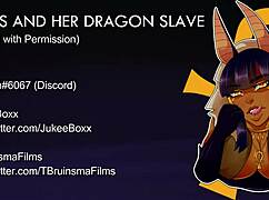 Anubis Dominates Dragon in Furry Anal ASMR Instructions