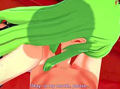 Cheshire cat sucks and fucks in code geass full video