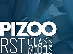 Latin Hottie Rides Big Cock Poolside