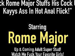 Rome Major, stuff that big cock in Nina Kayy’s ass!