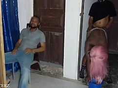 she banged him right after riding my big black cock hard