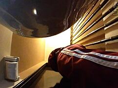 Wow! Curvy Teen 18+ on Toilet Cam in HD