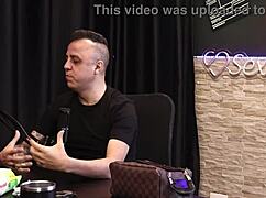 I give a blowjob after hearing him talk about the condom for the person to see - Freddy the king of dogging all the time without stopping sheer red