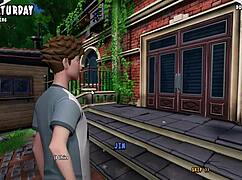 Peach Hills Division 1 - Officer Vinny Gets Handjob and Blowjob at Work?