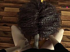 Latisha Gives Intense Blowjob to Alex in Dreams of Desire Game