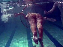 underwater acrobatics lesbians irina barna and anna feher