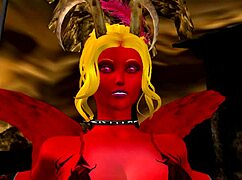 Hey, wanna see a redhead in glasses get slammed by her boss in 3D office action?