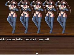 Entering the ninja women's mansion in Villainess Quest part 2.