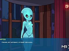 Feeling the intense passion as alien girl engages in uncensored sex in episode 26