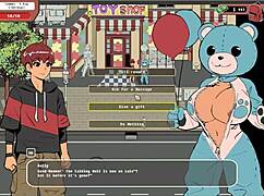 i love playing spooky milk life hentai, deepthroating big cock for creampie overflow