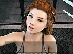 i had a hot night with my step sister in this retro hentai game, tales from the unending void 33.