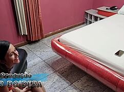 Skinny Latina Screams During Intense Fucking With Multiple Guys.