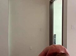 Slutty mom cheats and strips for nude exercises, huh?