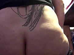 stretching my ass for my big toy with male domination