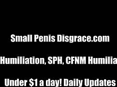 your pathetic little cock looks disgusting while fucking