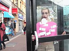 British Girl Pisses In Her Jeans, Making Everyone Watch In Public 😲