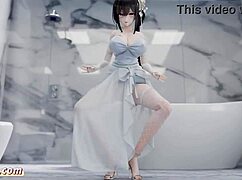 Zhenhai's Nude Dance In 3D Hentai Style