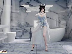 Zhenhai's Nude Dance In 3D Hentai Style
