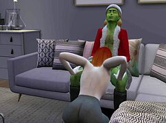 The Grinch gets naughty with a teen in a 3D cartoon Christmas tale.