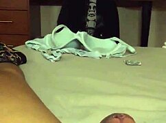 The white teen 18+ eagerly sucks the cock