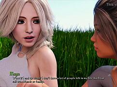 Being A Dik: Chick Route 80 Picnic With Maya And Josy