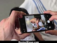 Twink Feels Ready To Take The World After Doctor's Big Cock Treatment