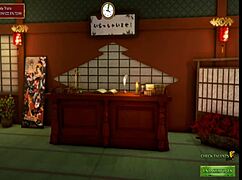 comoner business turns wild with big tits in 3d anime