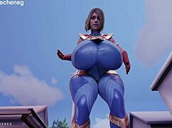 Supergirl saving you from No Nut November with wild anal creampie?