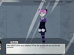 i’m obsessed with raven masturbating in 18titans part 4 game