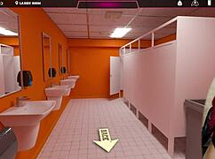 dripping wet college girl in brothel