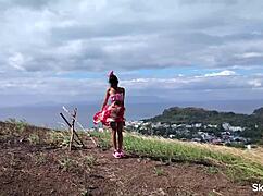 Yo, abnormal sexual stuff in ocean and mountain with huge cock! 🌊