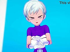 chirai gets naughty after training - dragon ball