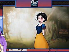 Blonde Princess with Big Tits in Cartoon Porn Parody Part Two