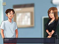 summertime saga episode 166 unfolds with erotic twists in a casual narrative